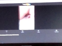 Having a wank whilst watching my own porn video :)