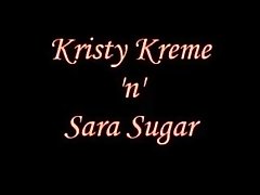 National No Bra Day teaser - Kristy Kreme and Sara Sugar
