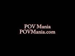 POVMania - Hot Babe Jennifer White Mouth Fucks Miles Long!