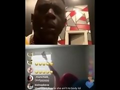 Pussy lips live on Instagram