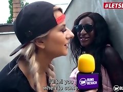 LETSDOEIT - Ebony German Porn Star Fucks Lucky Fan