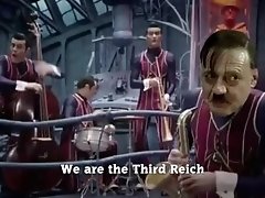 We Are Number One but it's performed by Adolf Hitler by grandayy i think