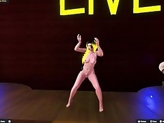 Talon Queen's - 3DXCHAT - strip tease dancing #112