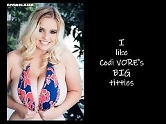 Codi Vore : Masturbation Song Parody by Cummy Dee