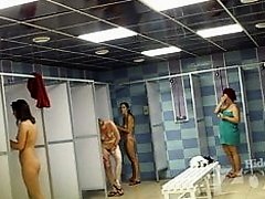 Naked group shower women and girls spycam - 3