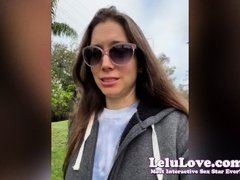 'Interruption getting ready to fuck, spreading my legs after great sex, SO frustrated with catfish scammers & more - Lelu Love'