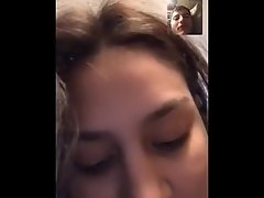 Teen shows off pussy on FaceTime
