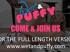 Wetandpuffy - Rebeca Pumps Her Pussy