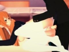'Asuna x Kirito - RL Vers. - Sword Art Online / SAO - 3D Hentai'
