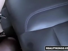 Reality Kings  -  Curvy teen Alyssa gets picked up and fucked in the backseat
