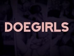 'DOEGIRLS - Big Ass And Tits MILF Olive Glass Hot Solo Session With Her Toy'