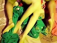 Desi Wife fucking hard with lover in front of her Husband