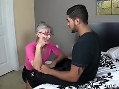 Granny blowjob