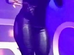 Beatrice Egli shows her ass on stage