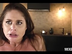 Busty milf Cathy Heaven has incredible hardcore anal sex like a boss