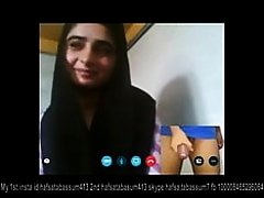 paki horny instagram girl on Skype with her new horny bf 35