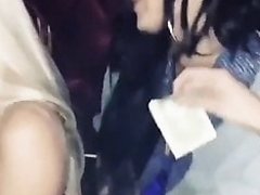 Demi Lovato at stripclub