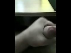 Guy loves to show off his cock