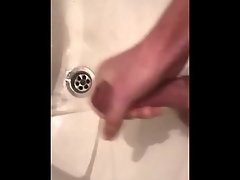 Homemade masturbation in shower