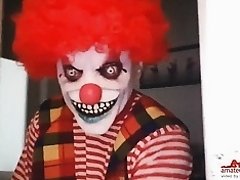 Brutal...!!! Fieser Horror Clown, benutzt mich als Anales Fi