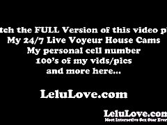 Lelu Love-Toplesss Vibrator Masturbation In Jeans