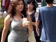 Candid Busty Latina 2