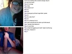 Omegle big cock shock reactions