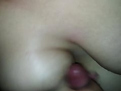 bbw titty hand job with cumshot