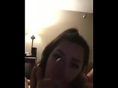 Oregon state girl eats cock