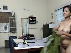 Jalandhar cant servant Monica naked cunt to customers