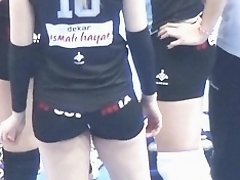 Turkish Volleyball Girls Damla Cakiroglu Hale Kantarciogu