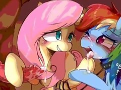 fluttershy pony clop compilation 1