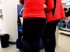 Fat juicy ass girls in tight sports pants