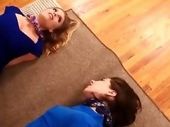 Office girls hogtied