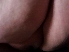 Gf riding the bedpost and squirting