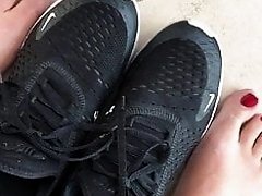 foot fetish & Shoe Fetish-Nike Air Max 270 part.12