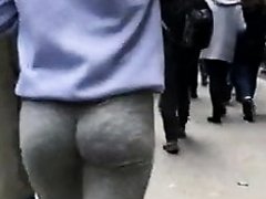 ass candid leggings