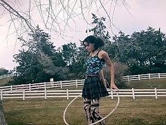 Mode Hoop Dancing to 4AEM by Grimes
