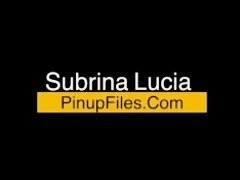'Enjoy watching Subrina Lucia on photoshoot as she pop out her massive boobs'