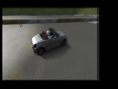 DAIHATSU COPEN GETS FUCKED BY CONES