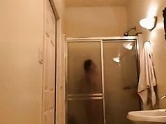 Hot 18 year old Teen shower spy