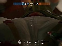 Ela is licking Gridlocks pussy!!  Rainbow Six Siege