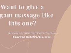 'Close-up of Sensual Prostate Massage & Best Handjob - Kate Marley'