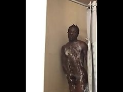 Shower fun man that nut was needed